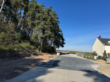 Dabcze inwestycja budowa drogi