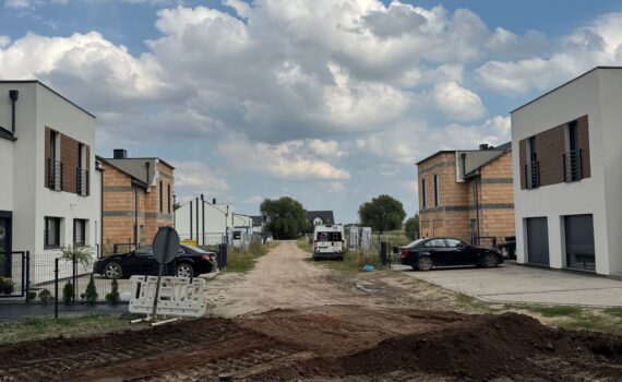 Dabcze inwestycja budowa drogi